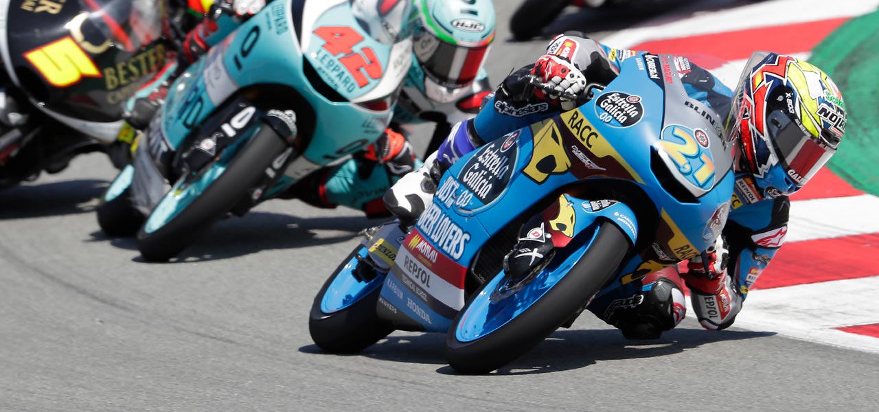 Sergio Garcia en moto3