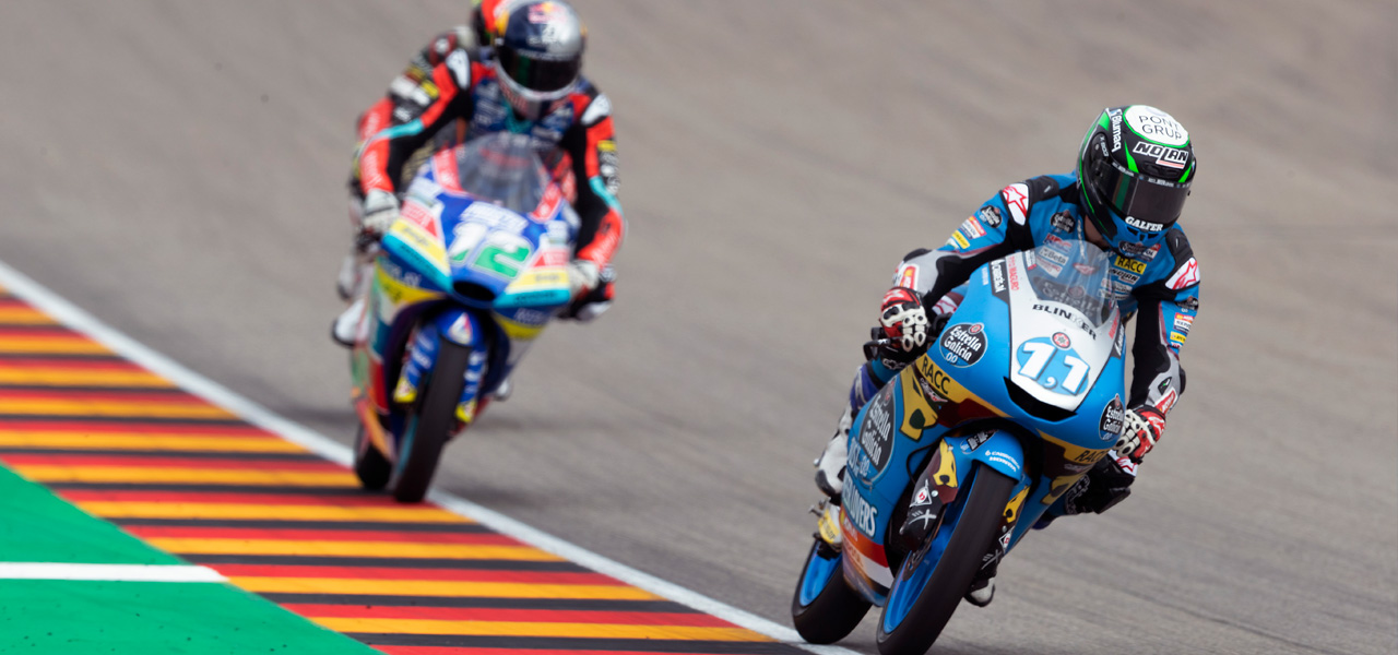 Sergio García en Sachsenring