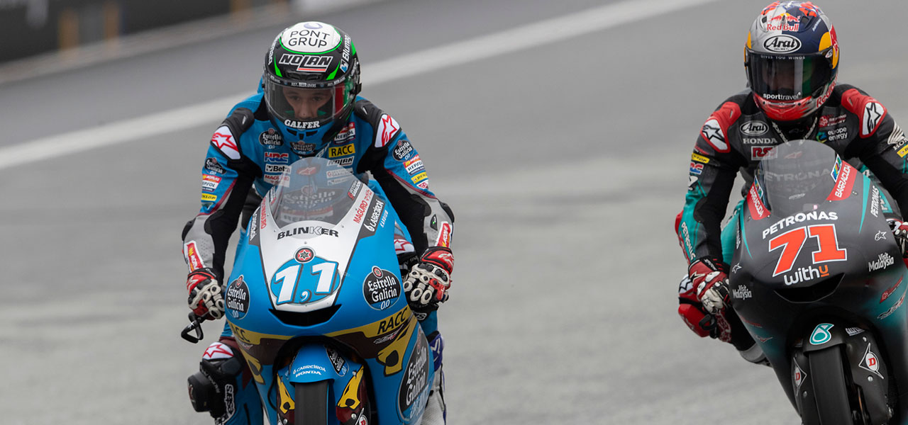 Sergio garcia en Moto3