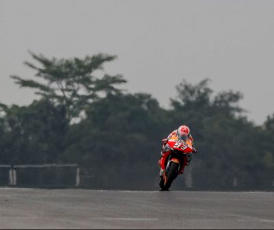 Marc Márquez rodando en Buriram