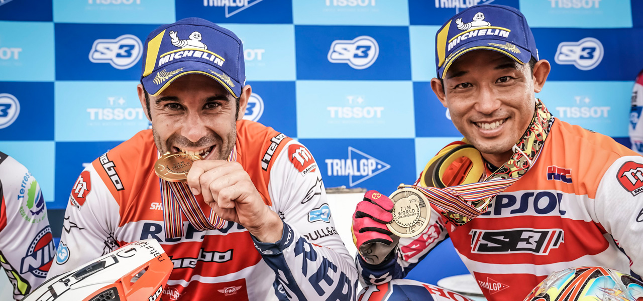 Toni Bou y Takahisa Fujiami hacen una gran temporada en 2019