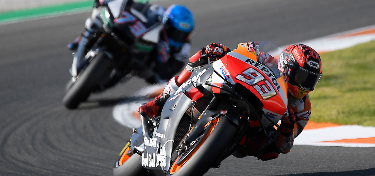 Marc y Álex pilotan sus RC213V en la pretemporada