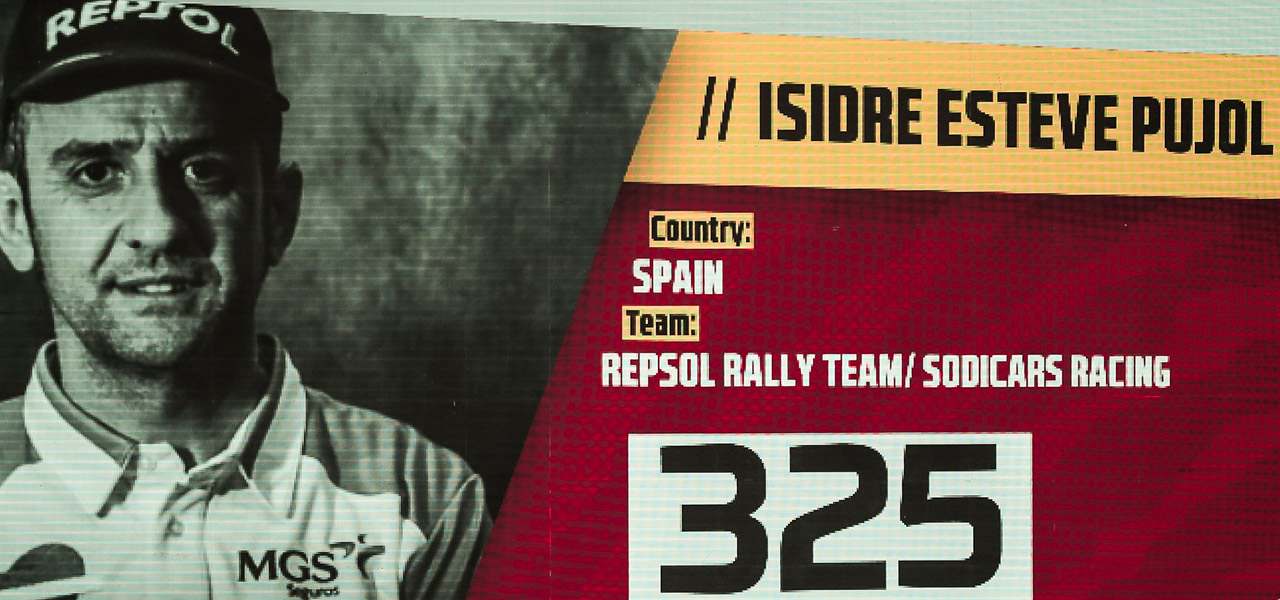 Isidre Esteve en el Dakar 2020