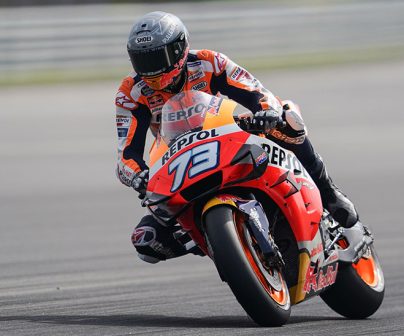 Álex Márquez en test pretemporada 2020