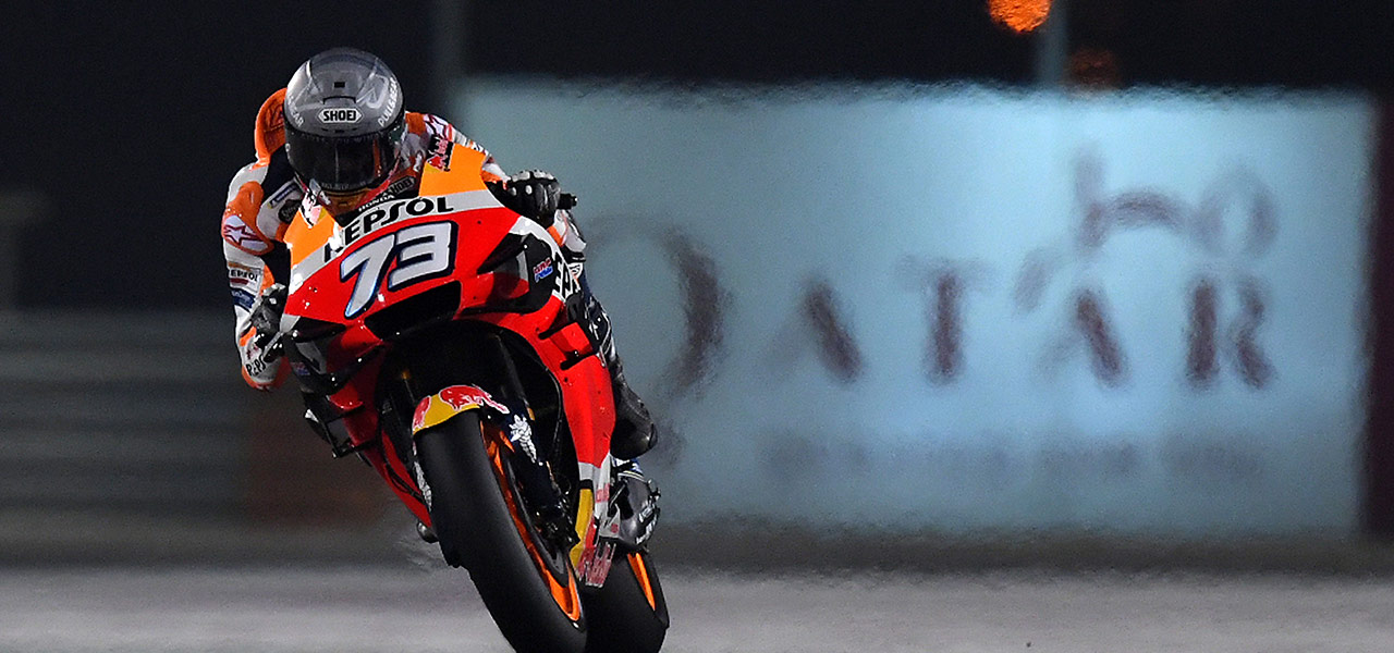 Álex Márquez pilotando la RC213V