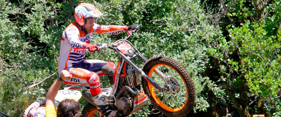 Toni Bou en Honda Montesa