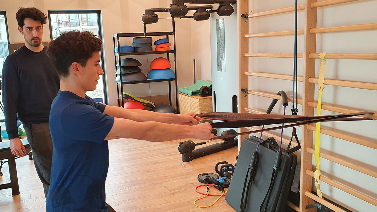 Marc Márquez entrenando