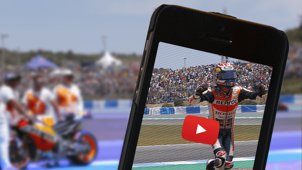 Dani Pedrosa en móvil