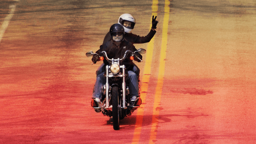 Motoristas saludando