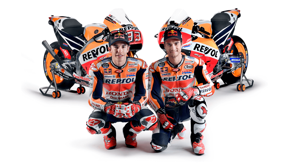 Marc Márquez y Dani Pedrosa, Equipo Repsol Honda 2017