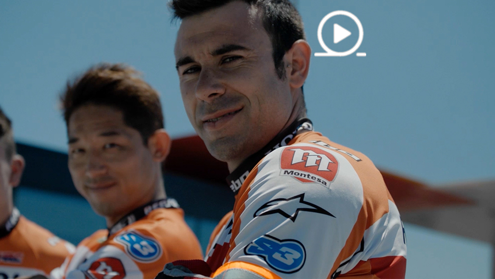 Toni Bou y Takahisa Fujinami de ciclistas