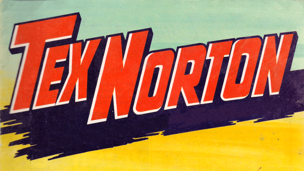 Tex Norton. Héroe motero de cómic.