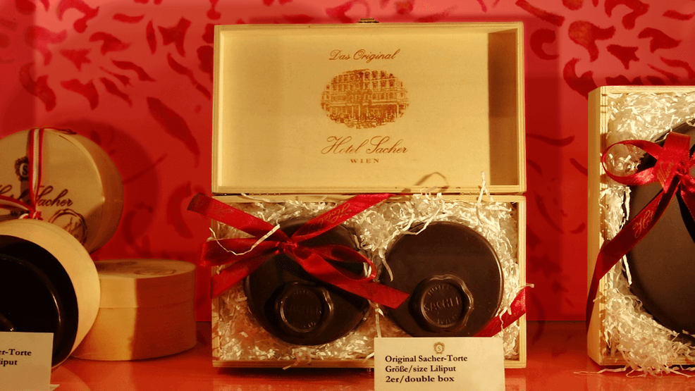 Tarta Sacher original.