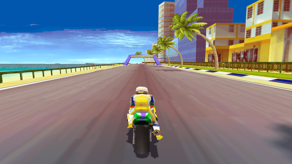 Videojuego de motos vintage