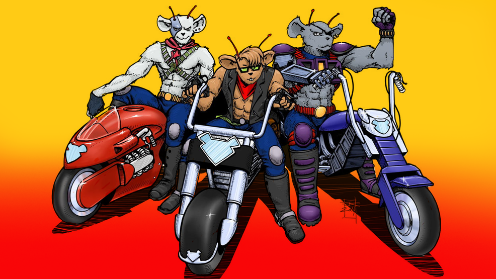 Biker Mice from Mars Black Griffel Deviantart