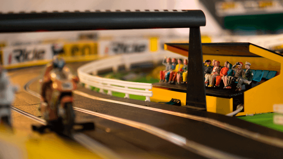 Foto detalle moto scalextrix