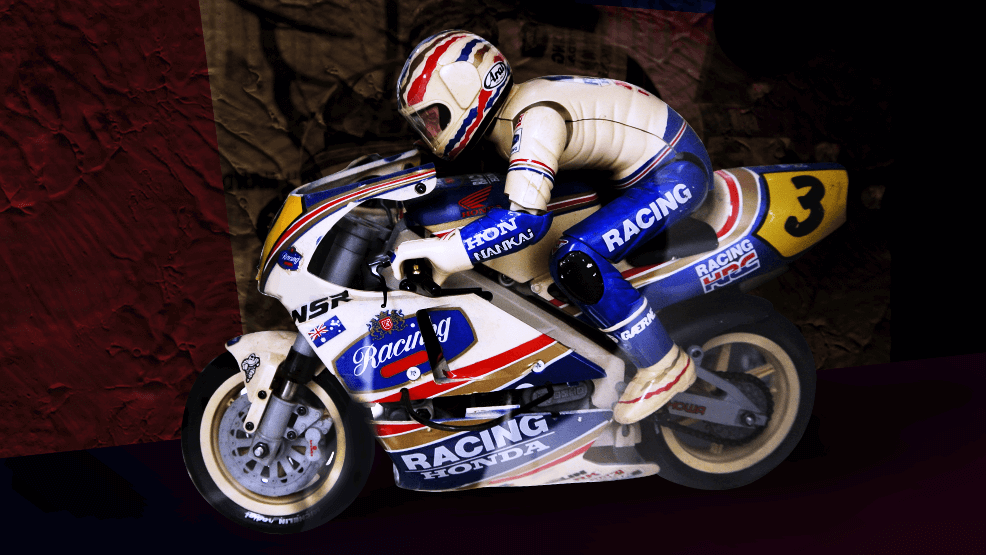 Moto de radiocontrol de Miki Yoshinito