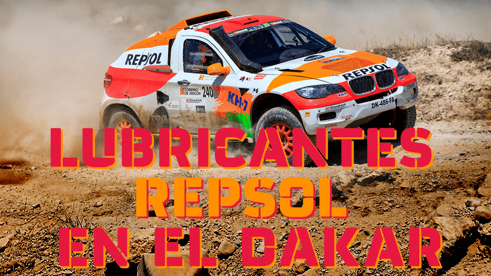 Lubricantes Repsol en el Dakar
