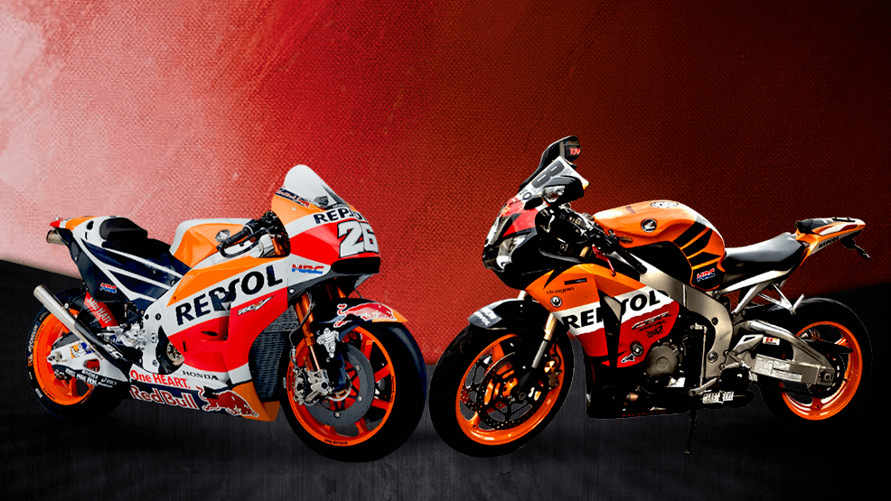 RC213V y CBR una frente a la otra