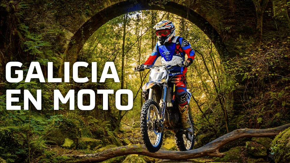 Moto de cross en galicia